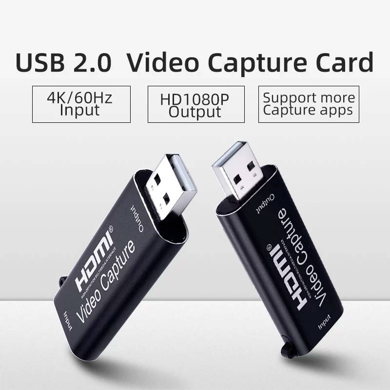 HDMI в USB 2.0 внешняя карта видеозахвата для ноутбука ПК, оцифровка запись ХДМІ в ЮСБ HDMI Video Capture card
HDMI в USB 2.0 внешняя карта видеозахвата для ноутбука ПК, оцифровка запись ХДМІ в ЮСБ HDMI Video Capture card