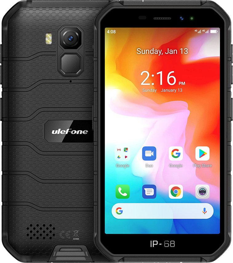 Ulefone Armor X7, 2/16 Gb, Android 10, NFC, Подводная съёмка, 13 Mpx, Дисплей 5.0", Защищенный смартфон Черный
Ulefone Armor X7, 2/16 Gb, Android 10, NFC, Подводная съёмка, 13 Mpx, Дисплей 5.0", Защищенный смартфон Черный