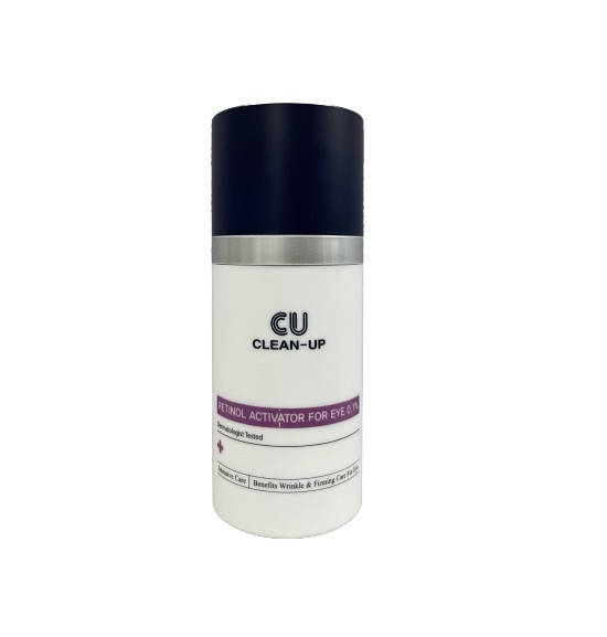 Крем для зоны вокруг глаз с ретинолом CUSKIN Clean Up Retinol Activator For Eye 0.1% - 15 мл
Крем для зоны вокруг глаз с ретинолом CUSKIN Clean Up Retinol Activator For Eye 0.1% - 15 мл