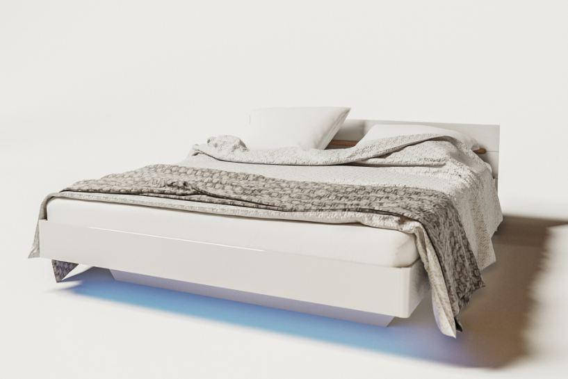 Кровать 140х200 Бьянко Белая Світ Меблів, Белый
Кровать 140х200 Бьянко Белая Світ Меблів, Белый