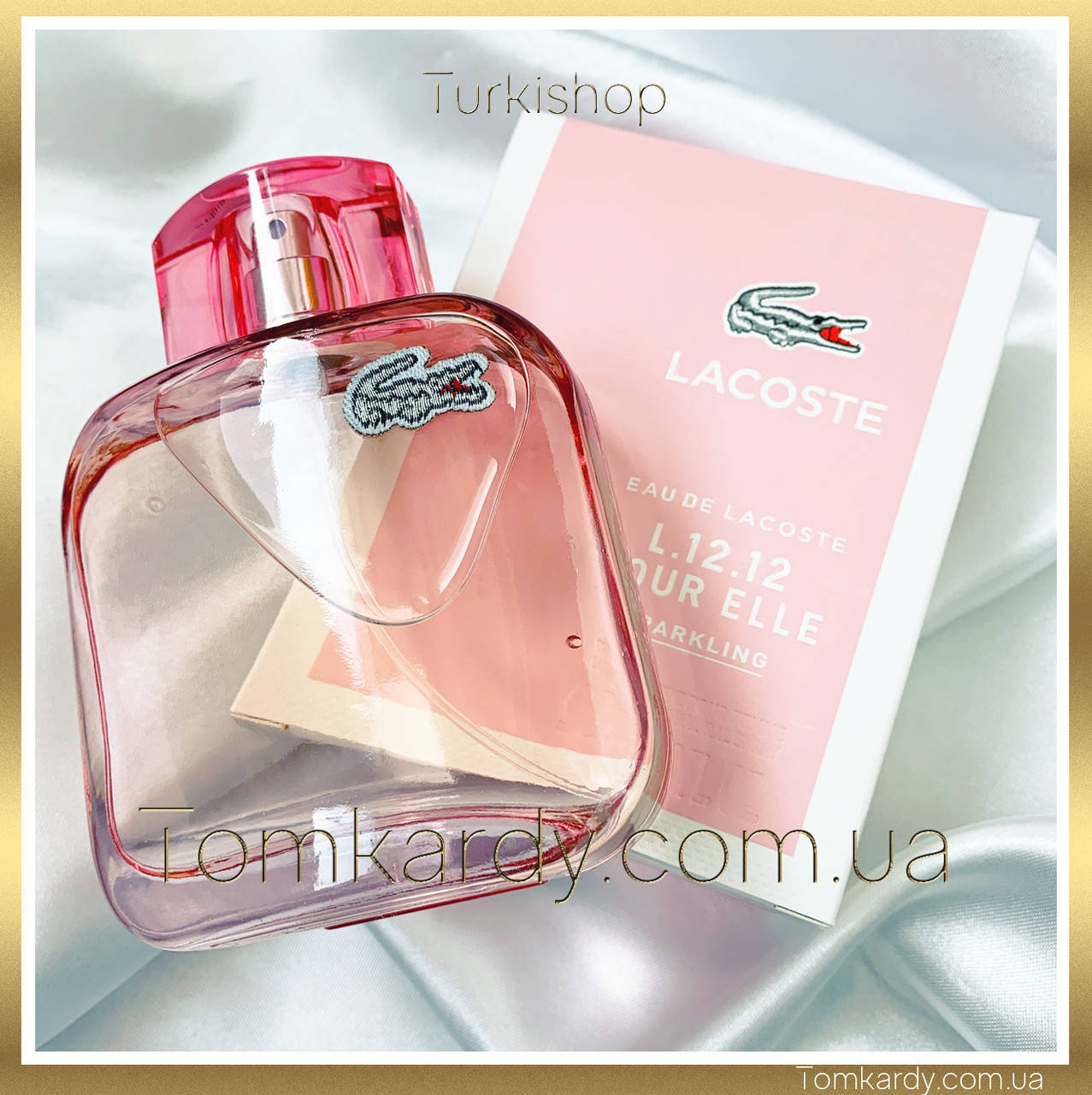 Женские духи Lacoste Eau De L.12.12 Pour Elle Sparkling 90 ml. Лакоста Л 12.12 Пур Эль Спарклинг 90 мл.
Женские духи Lacoste Eau De L.12.12 Pour Elle Sparkling 90 ml. Лакоста Л 12.12 Пур Эль Спарклинг 90 мл.