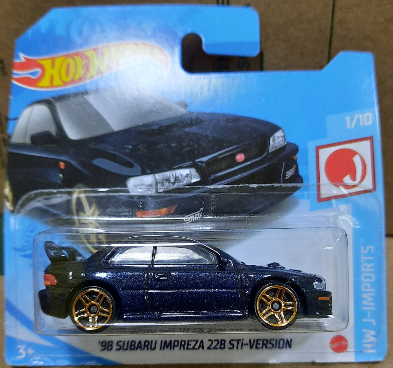 Hot Wheels HW J-Imports 2021 '98 Subaru Impreza 1/10 124/250 GTB01 Субару Машинки базові колекційні Хот Вілс, Разные цвета
Hot Wheels HW J-Imports 2021 '98 Subaru Impreza 1/10 124/250 GTB01 Субару Машинки базові колекційні Хот Вілс, Разные цвета