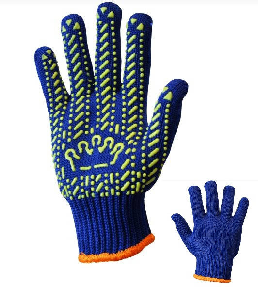 Перчатки рабочие Корона синие 5614, Синий 
Перчатки рабочие Корона синие 5614, Синий