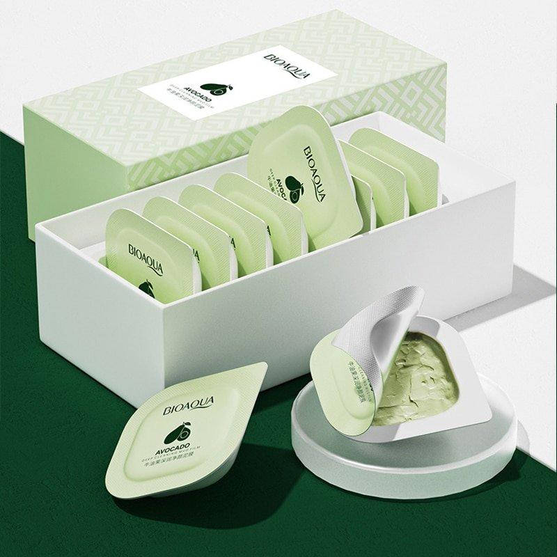 Увлажняющая очищающая грязевая маска с авокадо BioAqua Avocado Deep Cleansing Mud Film 7,5x8
Увлажняющая очищающая грязевая маска с авокадо BioAqua Avocado Deep Cleansing Mud Film 7,5x8