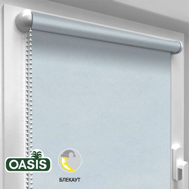 Рулонная штора "Блэкаут" Арктика 52.5 x 170 (см) 
Рулонная штора "Блэкаут" Арктика 52.5 x 170 (см)