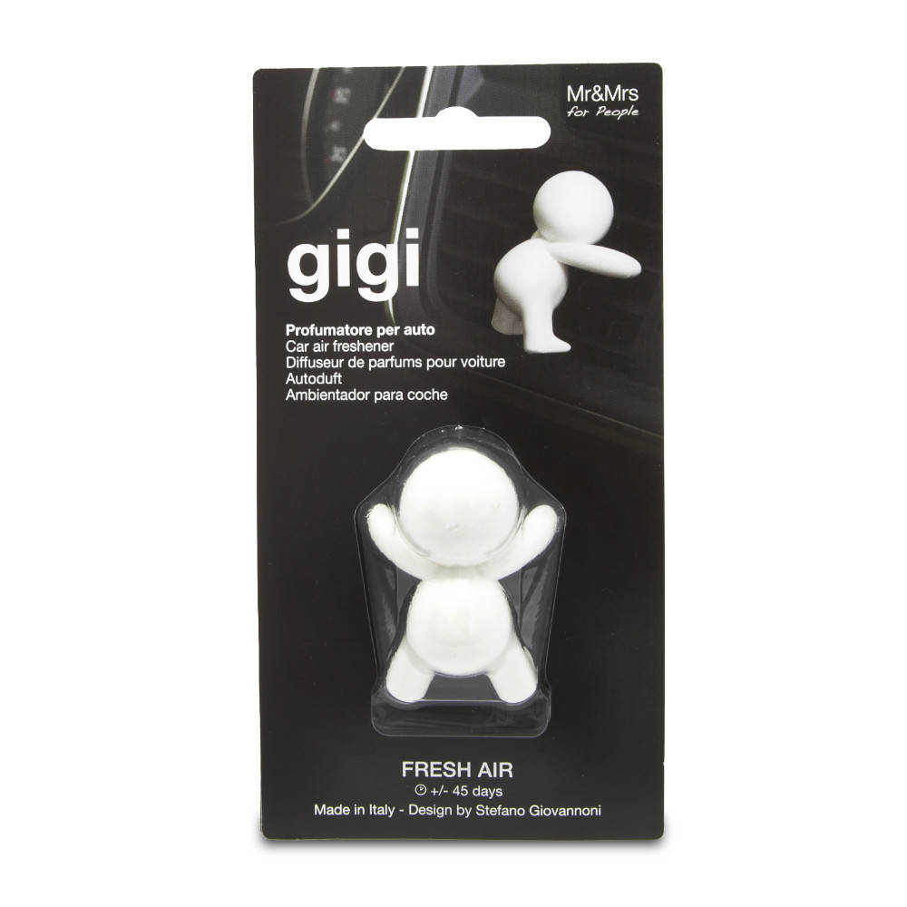 Ароматизатор в машину Mr&Mrs GIGI Fresh Air - White 
Ароматизатор в машину Mr&Mrs GIGI Fresh Air - White