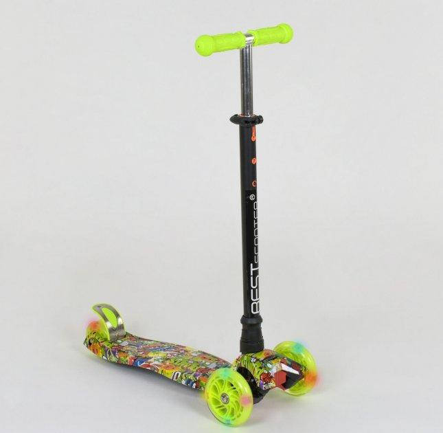 Самокат А 24658 /779-1332 MAXI "Best Scooter" (1) пластмассовый, 4 колеса PU, СВЕТ, трубка руля алюминиевая, Разные цвета
Самокат А 24658 /779-1332 MAXI "Best Scooter" (1) пластмассовый, 4 колеса PU, СВЕТ, трубка руля алюминиевая, Разные цвета