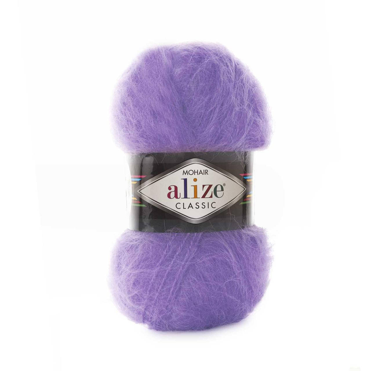 Alize Mohair Classic (Ализе Мохер Класик) № 206 сиреневый (Пряжа мохер, нитки для вязания)
Alize Mohair Classic (Ализе Мохер Класик) № 206 сиреневый (Пряжа мохер, нитки для вязания)