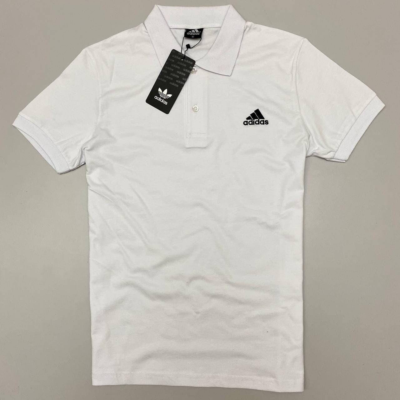 Футболка поло мужская Adidas (Адидас) спортивная белая | Мужская футболка с воротником на лето ТОП качества
Футболка поло мужская Adidas (Адидас) спортивная белая | Мужская футболка с воротником на лето ТОП качества
