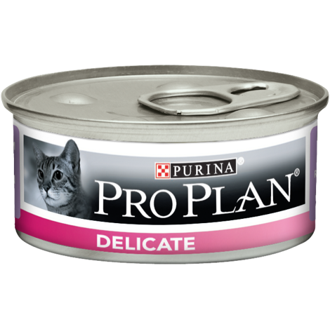 Консервированный порционный корм для котов нежный мусс с индейкой PURINA PRO PLAN® DELICATE 85гр
Консервированный порционный корм для котов нежный мусс с индейкой PURINA PRO PLAN® DELICATE 85гр