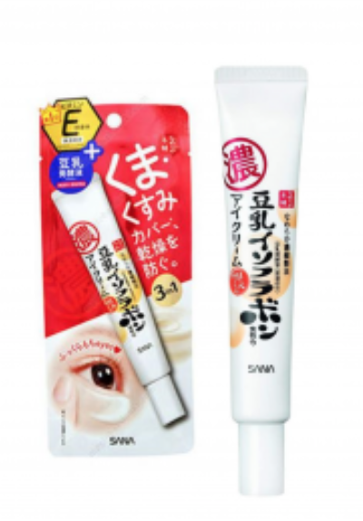 Крем-эссенция для кожи вокруг глаз 3 в 1 с витамином Е cream eye SANA Nameraka honpo, 20 g
Крем-эссенция для кожи вокруг глаз 3 в 1 с витамином Е cream eye SANA Nameraka honpo, 20 g