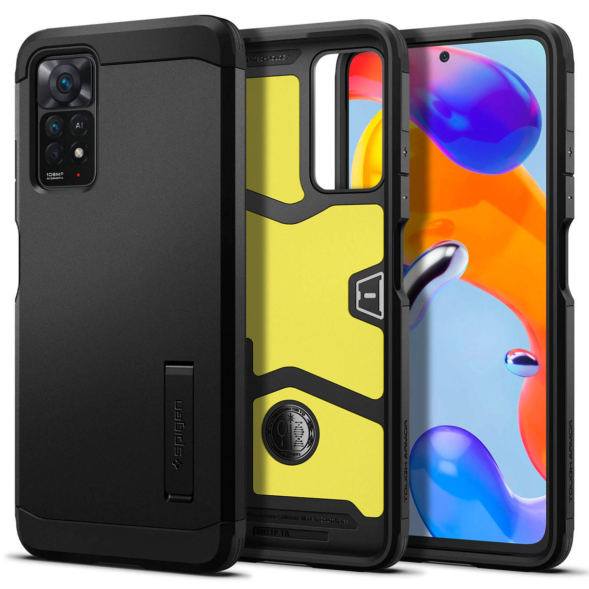 Чехол Spigen Tough Armor для Xiaomi Redmi Note 11 Pro / 11 Pro 5G Black (ACS04416), Черный
Чехол Spigen Tough Armor для Xiaomi Redmi Note 11 Pro / 11 Pro 5G Black (ACS04416), Черный