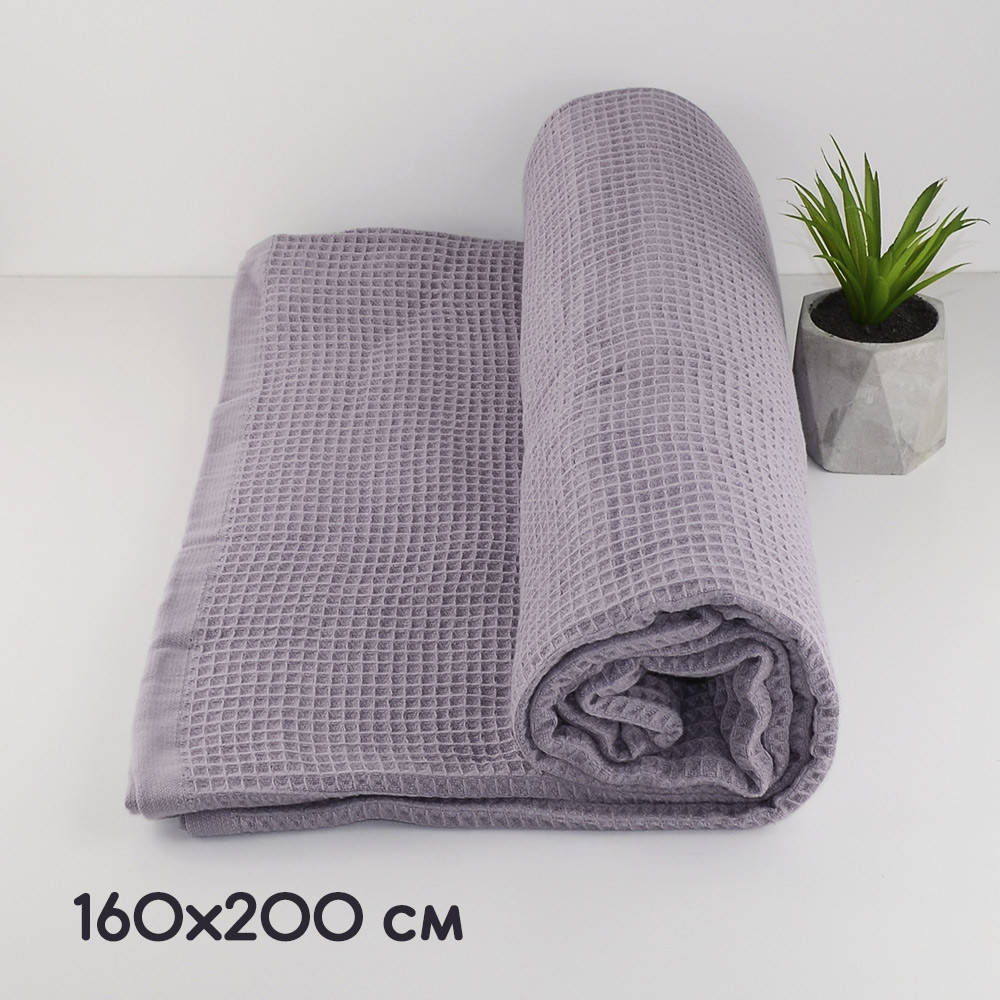 Простынь-покрывало вафельная GM TEXTILE 160х200см 280г/м2 (Какао), Коричневый 
Простынь-покрывало вафельная GM TEXTILE 160х200см 280г/м2 (Какао), Коричневый