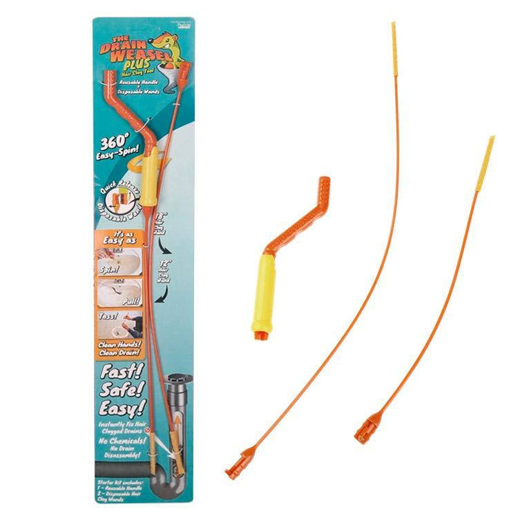 Дренажная ласка - приспособление для очистки стока от волос и шерсти (dw-laska), Оранжевый
Дренажная ласка - приспособление для очистки стока от волос и шерсти (dw-laska), Оранжевый