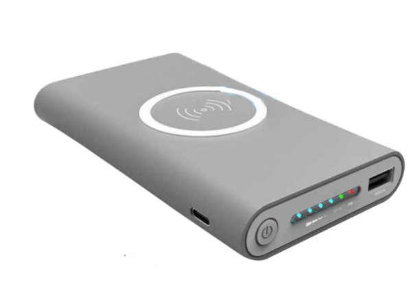 Павербанк, зарядное устройство Power Bank 10000 mAh (факт 6000mAh), серый, беспроводная зарядка
Павербанк, зарядное устройство Power Bank 10000 mAh (факт 6000mAh), серый, беспроводная зарядка