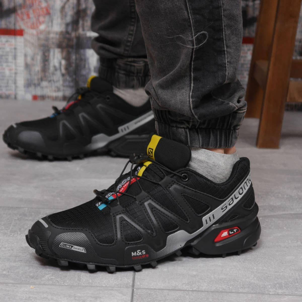 Salomon Speedcross 3 мужские летние черные кроссовки на шнурках.Весенние мужские текстильные кроссы 43, Черный
Salomon Speedcross 3 мужские летние черные кроссовки на шнурках.Весенние мужские текстильные кроссы 43, Черный