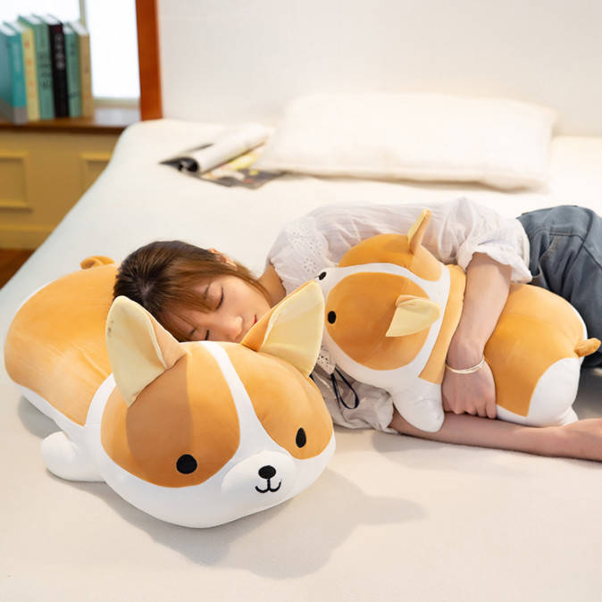 Мягкая игрушка подушка корги собака 60 см, Коричневый
Мягкая игрушка подушка корги собака 60 см, Коричневый