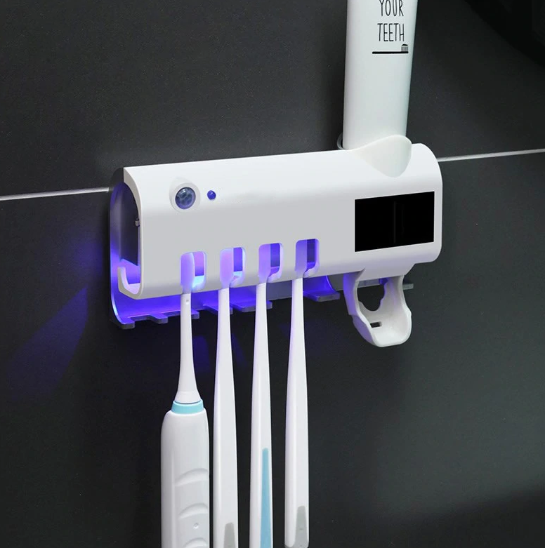 Диспенсер для зубной пасты и щеток автоматический Toothbrush sterilizer (W-020) , УФ-стерилизатор
Диспенсер для зубной пасты и щеток автоматический Toothbrush sterilizer (W-020) , УФ-стерилизатор