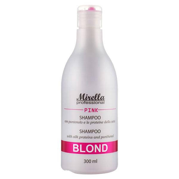 Шампунь для светлых, седых и поврежденных волос "Теплый оттенок" Mirella Professional Blond Pink Shampoo 300
Шампунь для светлых, седых и поврежденных волос "Теплый оттенок" Mirella Professional Blond Pink Shampoo 300