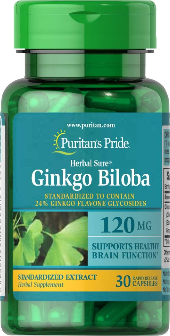 Гинкго Билоба стандартизированный экстракт (Ginkgo Biloba) пробная версия 120 мг 30 капсул
Гинкго Билоба стандартизированный экстракт (Ginkgo Biloba) пробная версия 120 мг 30 капсул