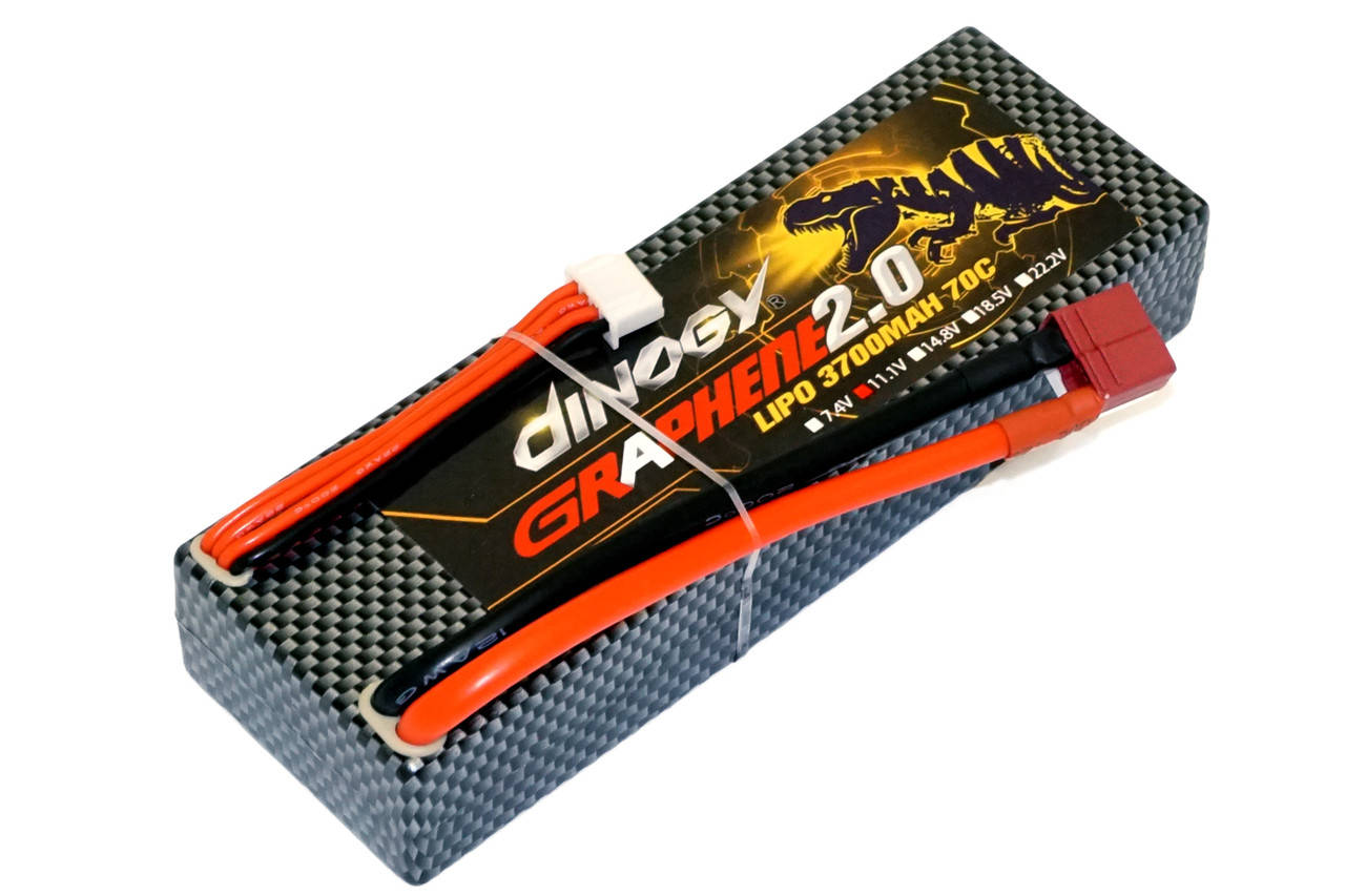 Аккумулятор для радиоуправляемой машинки Dinogy G2.0 Li-Pol 3700 мАч 11.1 В Hardcase 138x25x46 мм T-Plug 70C
Аккумулятор для радиоуправляемой машинки Dinogy G2.0 Li-Pol 3700 мАч 11.1 В Hardcase 138x25x46 мм T-Plug 70C