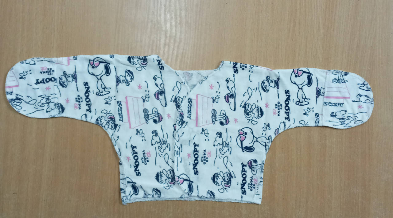 Распашонка закрытые ручки, р.56 тонкая
Распашонка закрытые ручки, р.56 тонкая