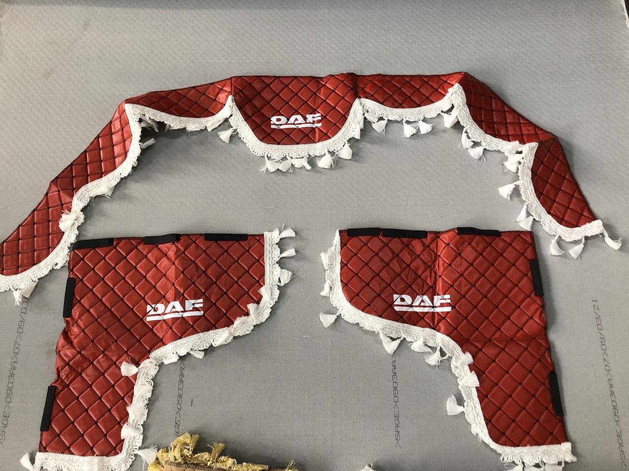 Шторка кожзам DAF на лобовое и боковые окна 
Шторка кожзам DAF на лобовое и боковые окна