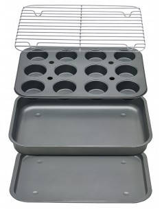 Набор форм для выпечки 4предмета KingHoff (41*29*5см) KH-1409 - Vida-Shop, Черный
Набор форм для выпечки 4предмета KingHoff (41*29*5см) KH-1409 - Vida-Shop, Черный