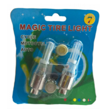 Светящиеся колпачки на колеса и ниппель Magic Tire Light для подсветки колес 1 пара (KG-2904)
Светящиеся колпачки на колеса и ниппель Magic Tire Light для подсветки колес 1 пара (KG-2904)