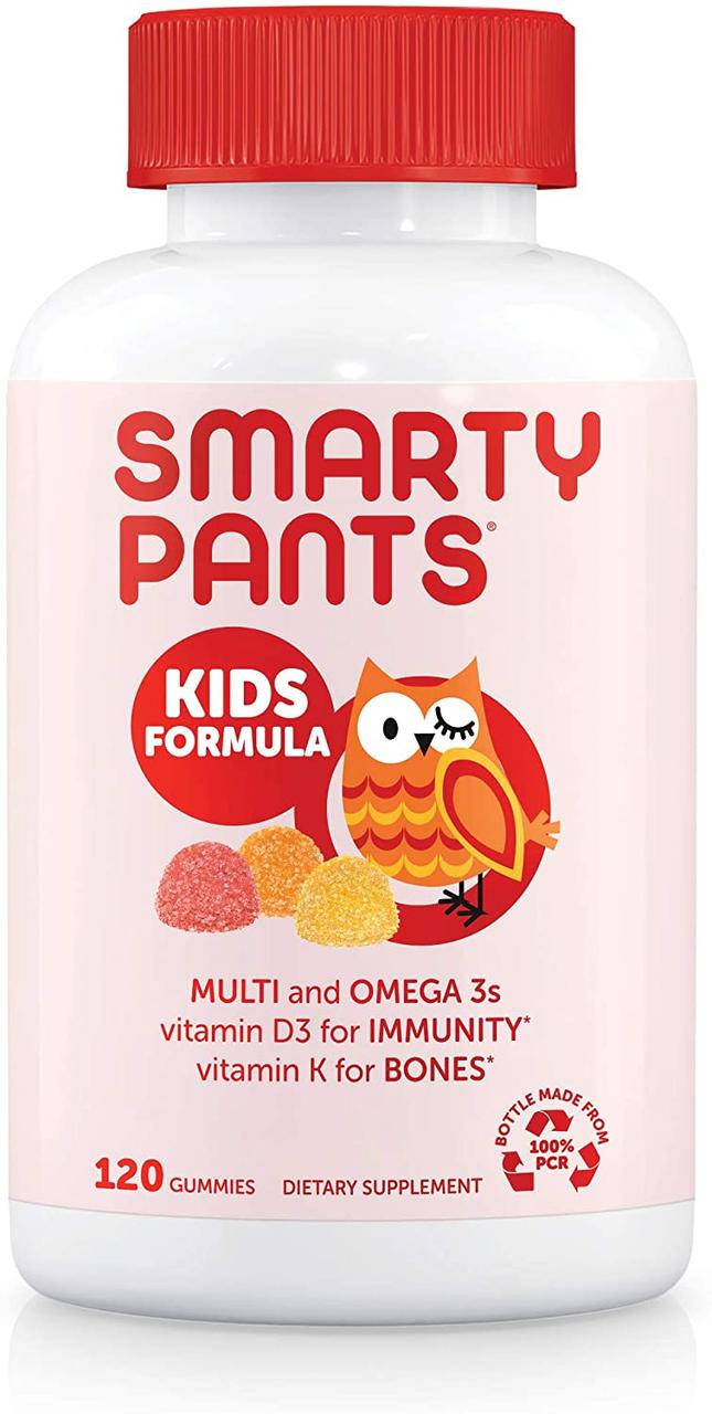 Комплекс вітамінів для дітей SmartyPants Kids Formula Gummy Multivitamin, (120 жувальних таблеток)
Комплекс вітамінів для дітей SmartyPants Kids Formula Gummy Multivitamin, (120 жувальних таблеток)