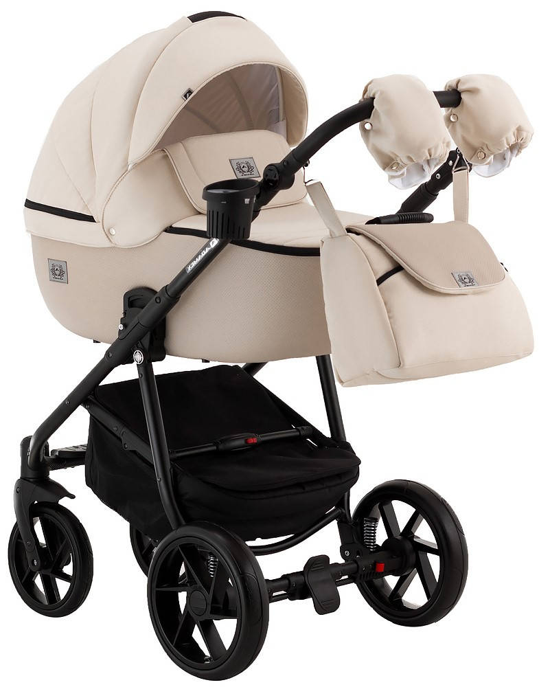 Детская универсальная коляска 2 в 1 Adamex Hybryd Plus BR244, Бежевый
Детская универсальная коляска 2 в 1 Adamex Hybryd Plus BR244, Бежевый