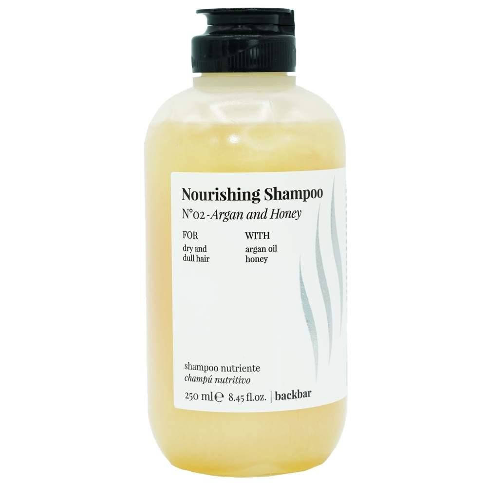 Шампунь для сухих и поврежденных волос (Арган, мед) Back Bar Nourishing Shampoo №02 250мл
Шампунь для сухих и поврежденных волос (Арган, мед) Back Bar Nourishing Shampoo №02 250мл