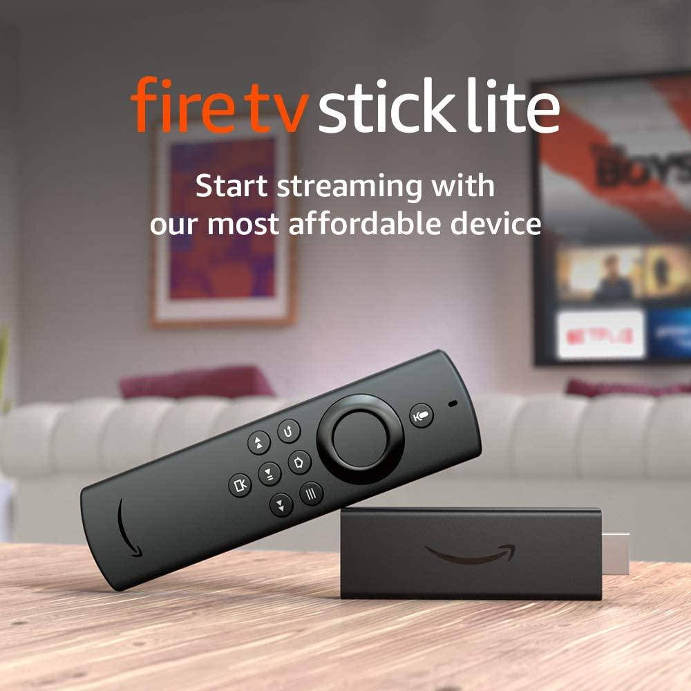 Медиаплеер Amazon Fire TV Stick HD Lite с голосовым помощникам Alexa медиаплеер тв приставка HD версия 2020
Медиаплеер Amazon Fire TV Stick HD Lite с голосовым помощникам Alexa медиаплеер тв приставка HD версия 2020