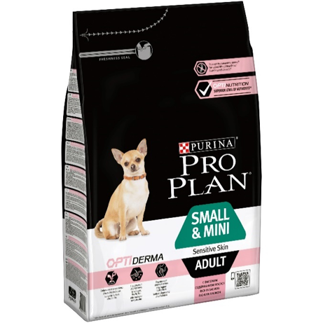 Сухой корм для взрослых собак мелких пород PURINA PRO PLAN ADULT SMALL AND MINI SENSITIVE SKIN 3 кг
Сухой корм для взрослых собак мелких пород PURINA PRO PLAN ADULT SMALL AND MINI SENSITIVE SKIN 3 кг