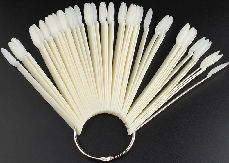 Ногти на палочке 50 шт на кольце натуральные миндаль 
Ногти на палочке 50 шт на кольце натуральные миндаль