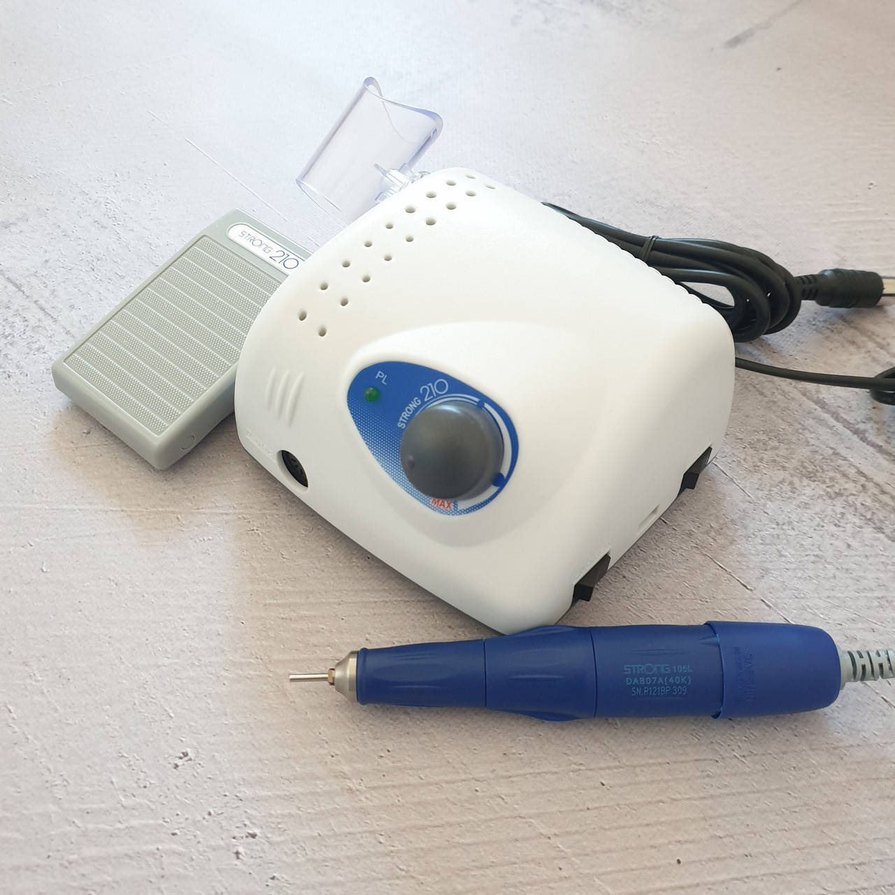 Фрезер Saeshin Strong 210/105L, Белый
Фрезер Saeshin Strong 210/105L, Белый