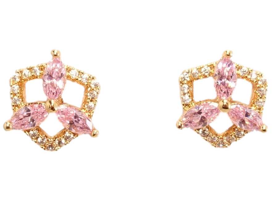 Серьги Xuping Позолота 18K гвоздики "Декоративный орнамент с розовыми кристаллами и цирконием"
Серьги Xuping Позолота 18K гвоздики "Декоративный орнамент с розовыми кристаллами и цирконием"