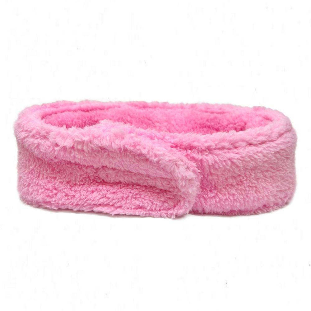 Повязка на голову косметологическая махровая на липучке, цвет розовый
Повязка на голову косметологическая махровая на липучке, цвет розовый