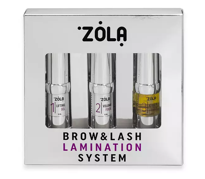 Набор составов №123 для ламинирования ресниц и бровей Brow&Lash Lamination System ZOLA, 10 мл
Набор составов №123 для ламинирования ресниц и бровей Brow&Lash Lamination System ZOLA, 10 мл