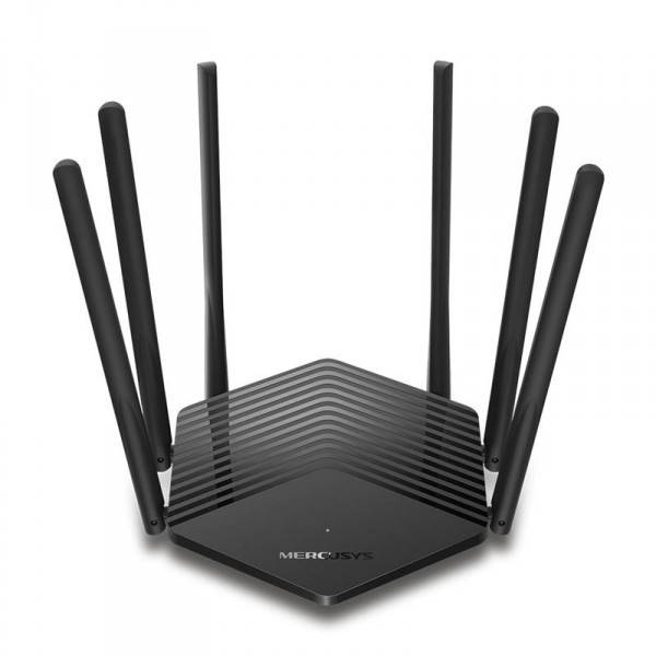 Беспроводной маршрутизатор Mercusys MR50G (AC1900, 1хGE WAN, 2хGE LAN, MU-MIMO, 6 антенн)
Беспроводной маршрутизатор Mercusys MR50G (AC1900, 1хGE WAN, 2хGE LAN, MU-MIMO, 6 антенн)