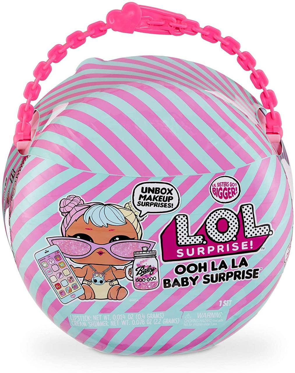 Игровой Набор Серии ОЛАЛА с Куклой L.O.L. Surprise Ooh La La Baby Surprise - Беби Бон-Бон" (562498)
Игровой Набор Серии ОЛАЛА с Куклой L.O.L. Surprise Ooh La La Baby Surprise - Беби Бон-Бон" (562498)