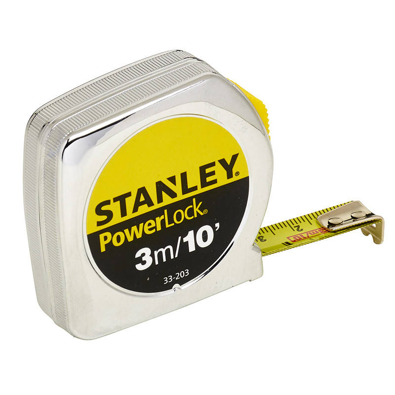 Рулетка 3 м (10`) х 12.7 мм Powerlock комбинированная с корпусом из АБС-пластика Stanley 0-33-203
Рулетка 3 м (10`) х 12.7 мм Powerlock комбинированная с корпусом из АБС-пластика Stanley 0-33-203