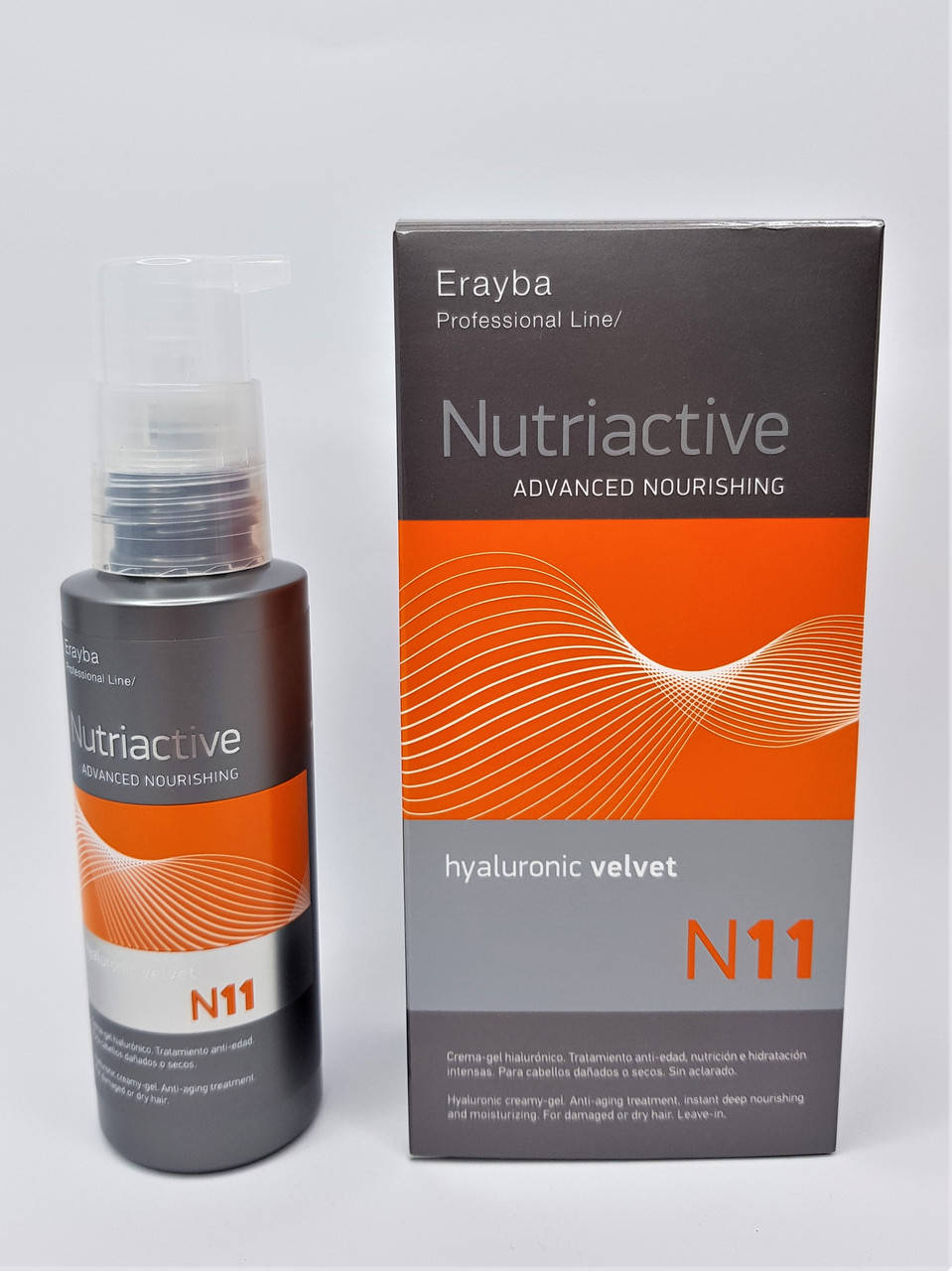 Крем-гель для волос с гиалуроновой кислотой (Испания) ERAYBA NC11 Hyaluronic velvet, 100 мл
Крем-гель для волос с гиалуроновой кислотой (Испания) ERAYBA NC11 Hyaluronic velvet, 100 мл