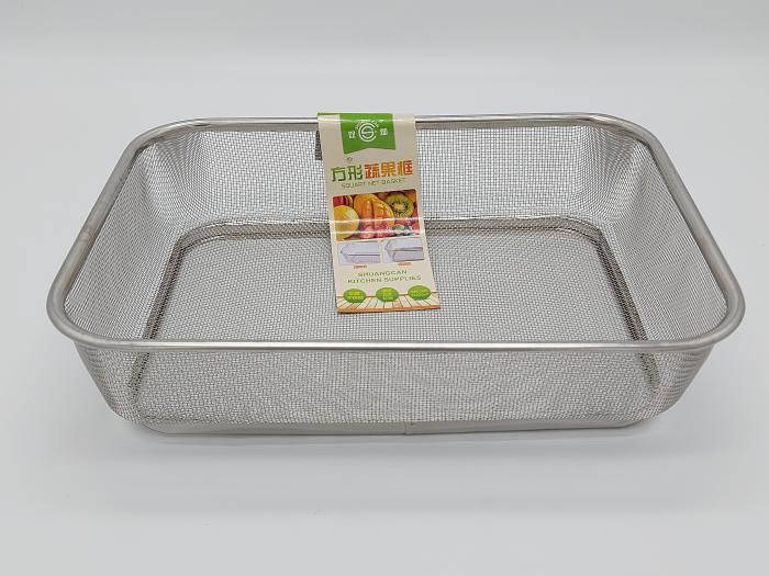 Сито прямоугольное дуршлаг из нержавейки кухонное мелкая сетка на подставке 34 * 25 * 8 cm
Сито прямоугольное дуршлаг из нержавейки кухонное мелкая сетка на подставке 34 * 25 * 8 cm