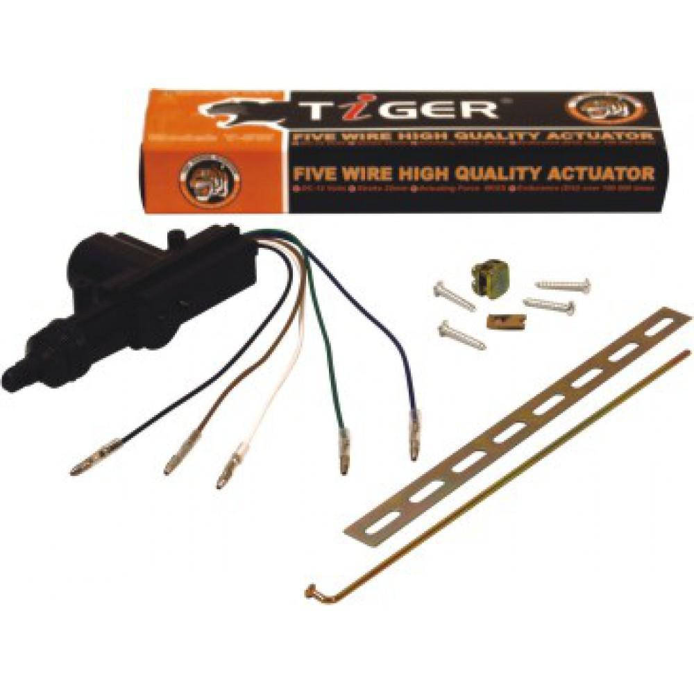 Привод центрального замка Tiger T-5W (5-и проводный)
Привод центрального замка Tiger T-5W (5-и проводный)