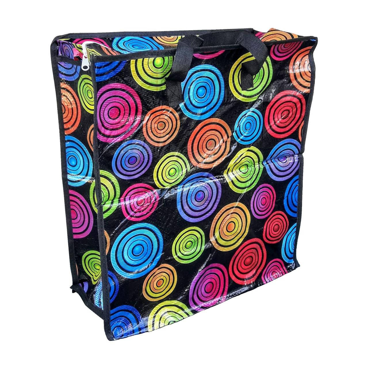Сумка хозяйственная Colorful Spirals №2 полипропиленовая с замком 45х40х18 см, Разные цвета
Сумка хозяйственная Colorful Spirals №2 полипропиленовая с замком 45х40х18 см, Разные цвета