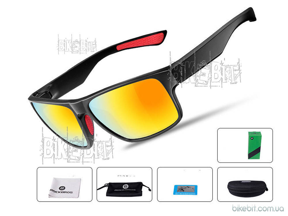Очки RockBros ORIGINAL Polarized 9 слойные линзы Синие Красные, Черный
Очки RockBros ORIGINAL Polarized 9 слойные линзы Синие Красные, Черный