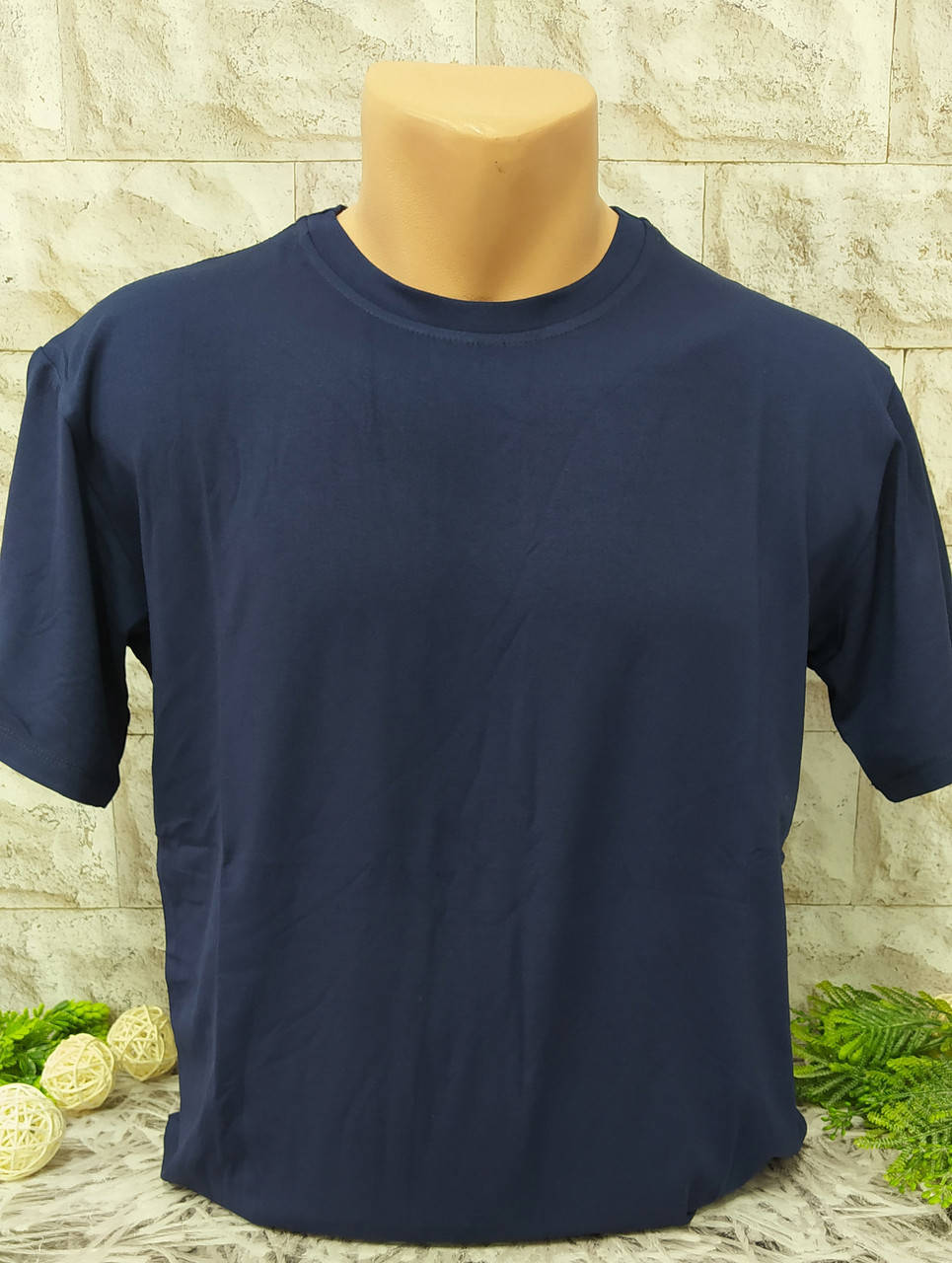 Футболка мужская 2XL (р.54-56) хлопок стрейч однотонная темно темно синяя Ctaf trend F5-7
Футболка мужская 2XL (р.54-56) хлопок стрейч однотонная темно темно синяя Ctaf trend F5-7
