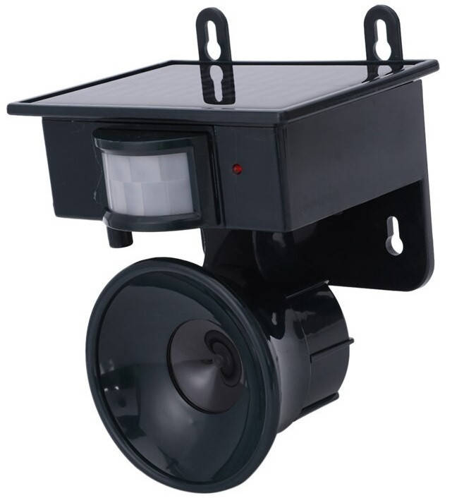 Отпугиватель животных ультразвуковой Solar Pest Repeller NY 2002 8051, на солнечной батарее, Черный
Отпугиватель животных ультразвуковой Solar Pest Repeller NY 2002 8051, на солнечной батарее, Черный