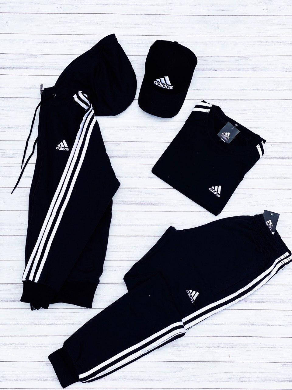Спортивный костюм мужской Adidas с капюшоном осенний весенний | Комплект Кофта + Штаны Адидас ЛЮКС качества, Черный
Спортивный костюм мужской Adidas с капюшоном осенний весенний | Комплект Кофта + Штаны Адидас ЛЮКС качества, Черный